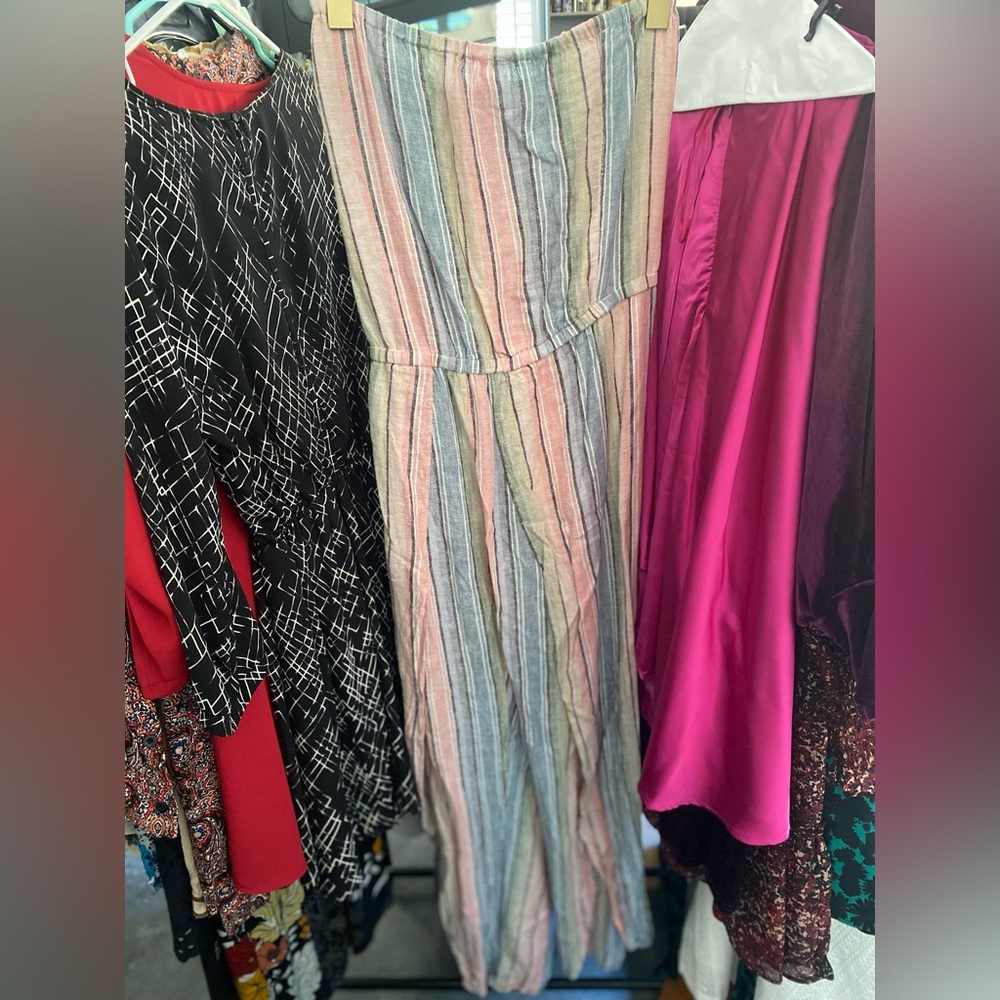 Young Fabulous, and Broke Strip Jumpsuit
